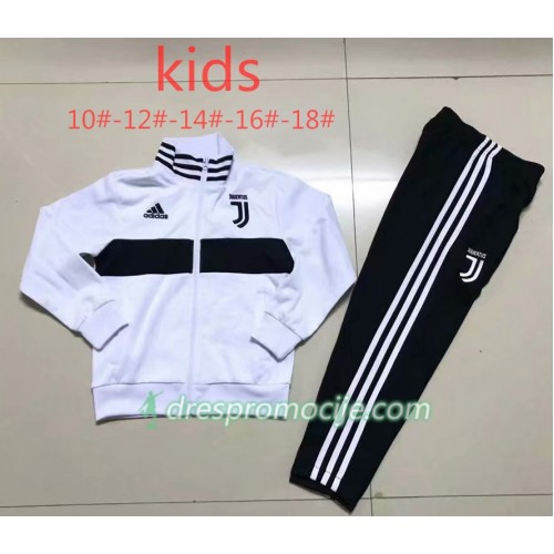 Juventus Dječji Trenirke Bijela 2018/19 Juventus Dječji Trenirke Bijela 2018/19